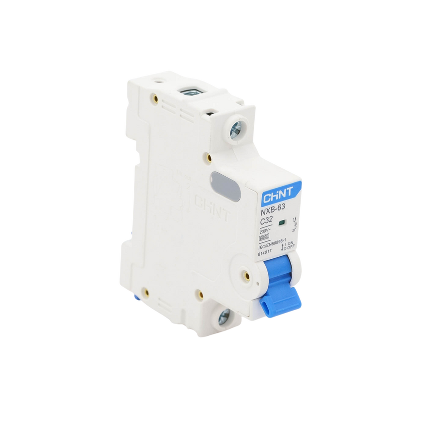 Pastilla para Riel Din, 1 Polo, 32 Amp, Vca:110/415v, 6kA, Catálogo: NXB631PC32.