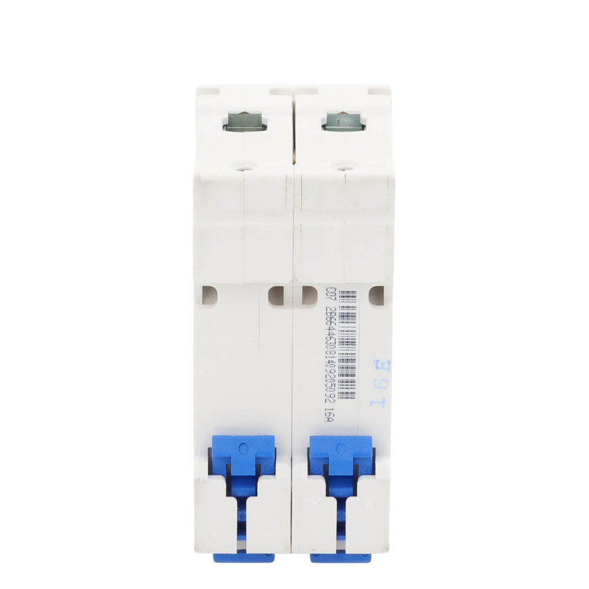 Pastilla para Riel Din, 2 Polos, 16 Amp, Vca:110/415v, 6kA, Catálogo: NXB632PC16.