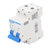 Pastilla para Riel Din, 2 Polos, 16 Amp, Vca:110/415v, 6kA, Catálogo: NXB632PC16.