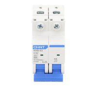 Pastilla para Riel Din, 2 Polos, 32 Amp, Vca:110/415v, 6kA, Catálogo: NXB632PC32.