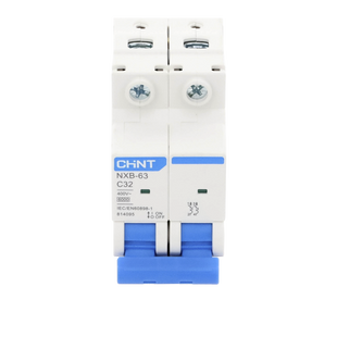 Pastilla para Riel Din, 2 Polos, 32 Amp, Vca:110/415v, 6kA, Catálogo: NXB632PC32.