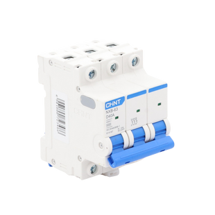 Pastilla para Riel Din, 3 Polos, 40 Amp, Vca:110/415v, 6kA, Catálogo: NXB633PD40.