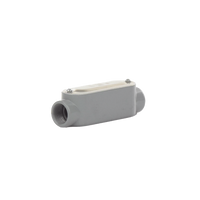 Caja Condulet tipo C de 3/4" (19.05 mm) Incluye tapa y tornillos.
