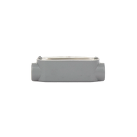 Caja Condulet tipo C de 3/4" (19.05 mm) Incluye tapa y tornillos.