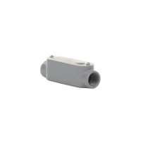 Caja Condulet tipo C de 3/4" (19.05 mm) Incluye tapa y tornillos.