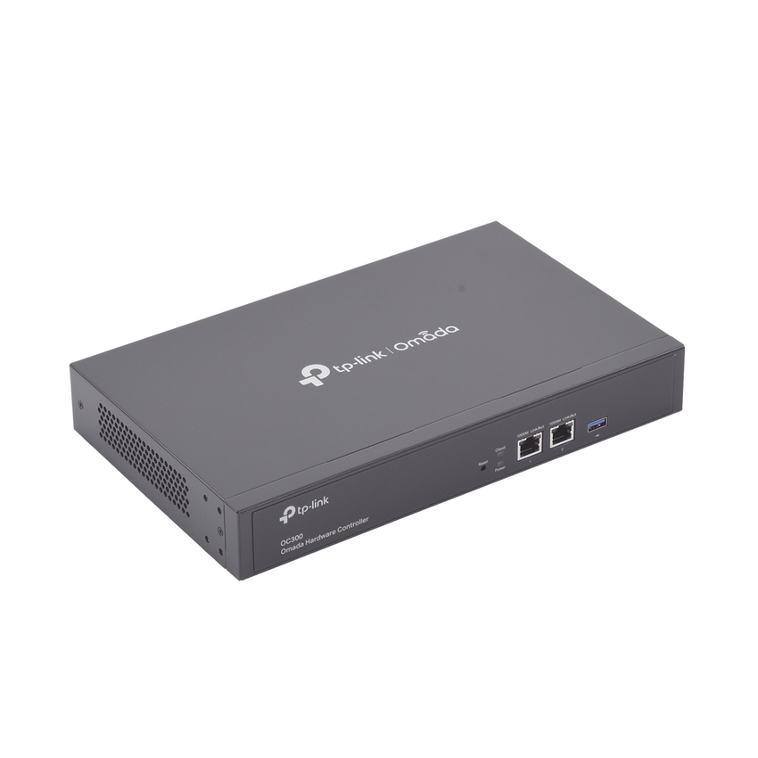 Controladora Omada para gestionar hasta 500 equipos Omada/ Gestion desde la Nube gratuita / Actualizaciones masivas / 2 puertos Gigabit con PoE af/at