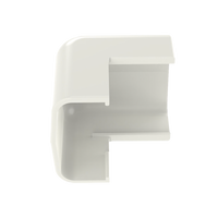 Esquinero exterior, para uso con canaleta LD5, material ABS, Color Blanco Mate