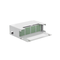 Distribuidor de Fibra Óptica para 144 Empalmes, con 144 Acopladores SC/APC y 144 Pigtails, 19, 5 UR
