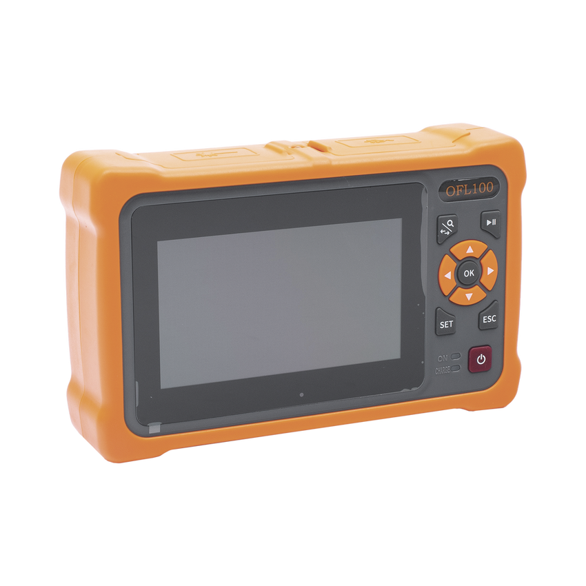 OTDR Monomodo para Pruebas en Enlaces de Fibra Óptica, Longitudes de Onda 1310 y 1550 nm, Entrada SC/APC