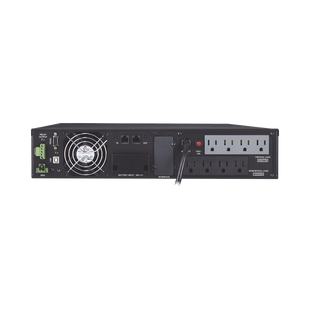 UPS de 1000 VA/900 W, Online Doble Conversión, Entrada 120 Vca NEMA 5-15P, Onda Senoidal Pura, Rack o Torre de 2 UR, Con 8 Tomas NEMA 5-15R
