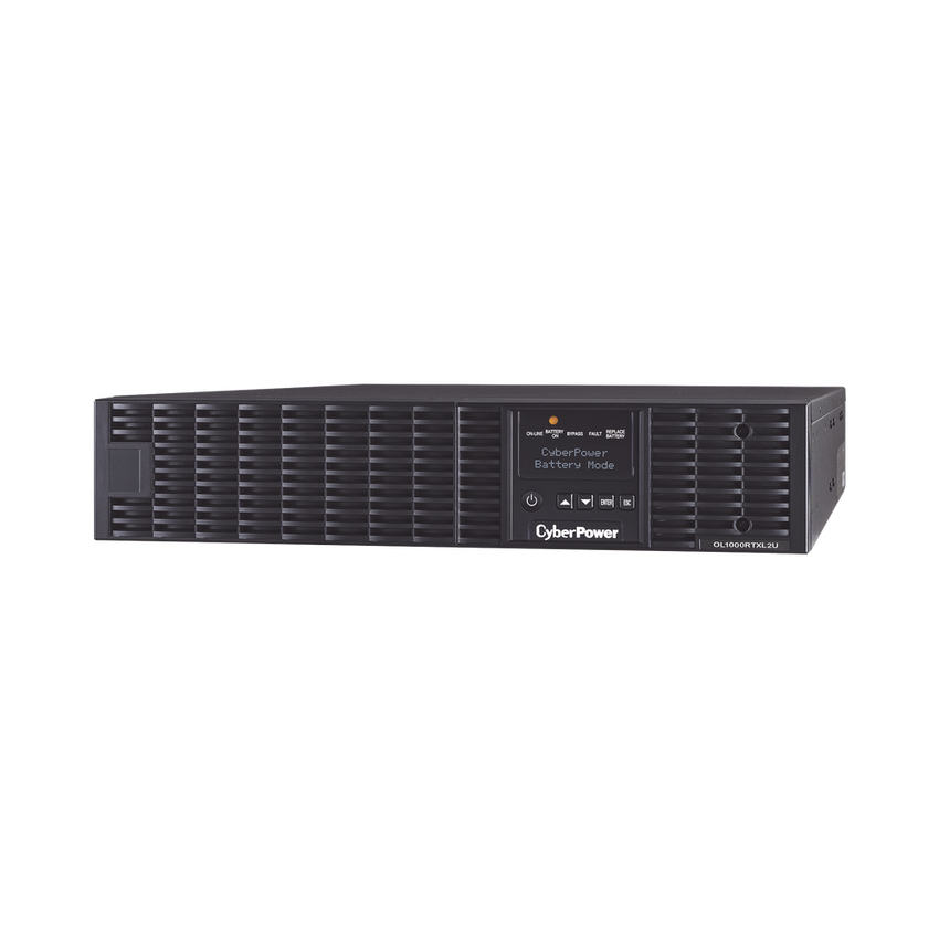 UPS de 1000 VA/900 W, Online Doble Conversión, Entrada 120 Vca NEMA 5-15P, Onda Senoidal Pura, Rack o Torre de 2 UR, Con 8 Tomas NEMA 5-15R