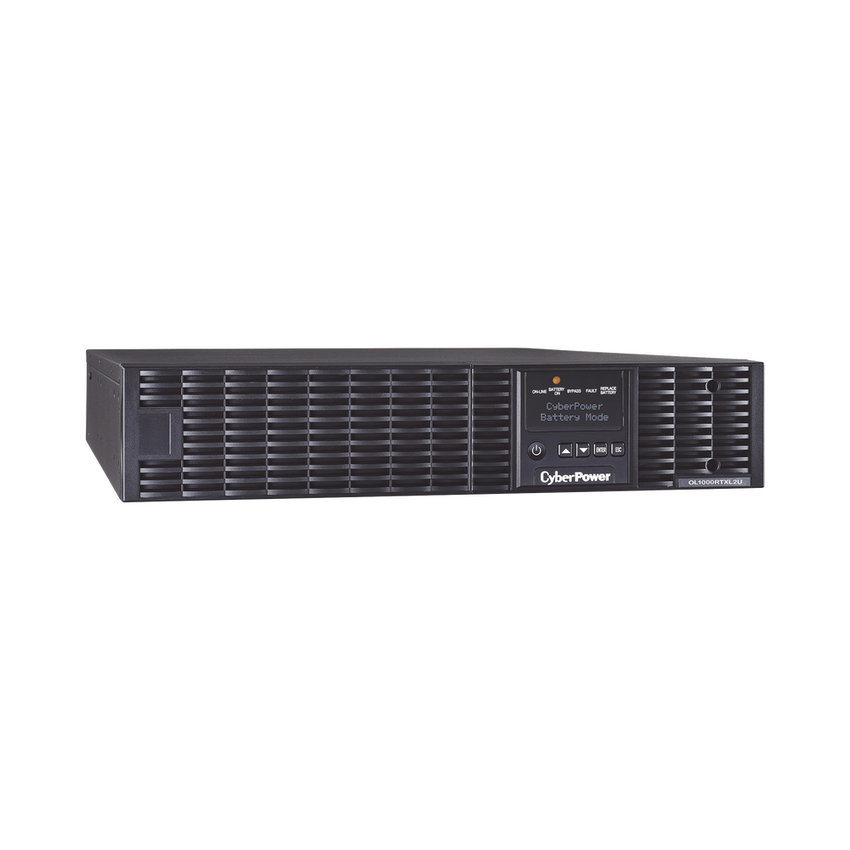 UPS de 1000 VA/900 W, Online Doble Conversión, Entrada 120 Vca NEMA 5-15P, Onda Senoidal Pura, Rack o Torre de 2 UR, Con 8 Tomas NEMA 5-15R