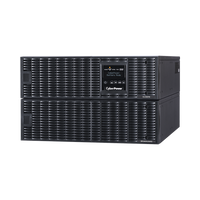 UPS de 10000 VA/10000 W, Online Doble Conversión, 200 - 240 Vac de Entrada, 200 - 240 Vac de Salida, Terminal Hardwired, Onda Senoidal Pura, Torre o Rack de 6 UR, Con 3 Tomas NEMA L6-30R