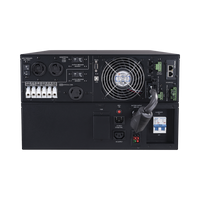 UPS de 10000 VA/10000 W, Online Doble Conversión, 200 - 240 Vac de Entrada, 200 - 240 Vac de Salida, Terminal Hardwired, Onda Senoidal Pura, Torre o Rack de 6 UR, Con 3 Tomas NEMA L6-30R