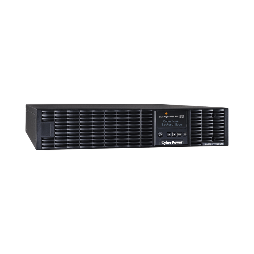 UPS de 1500 VA/1350 W, Online Doble Conversión, Entrada 120 Vca NEMA 5-15P, Onda Senoidal Pura, Rack o Torre de 2 UR, Con  8 Tomas NEMA 5-15R