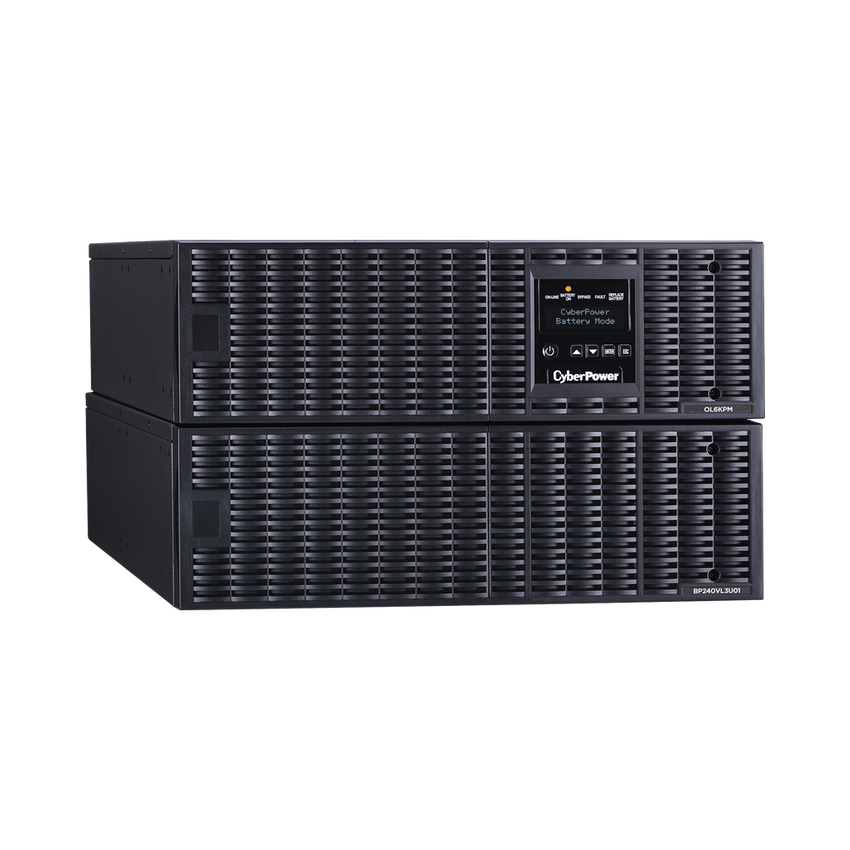 UPS de 6000 VA/5400 W, Online Doble Conversión, 200 - 240 Vac de Entrada NEMA L6-30P, Onda Senoidal Pura, Torre o Rack de 6 UR, Con 2 Tomas NEMA L6-20R y 2 NEMA L6-30R