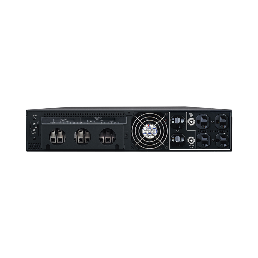 Transformador Reductor de 208 Vca a 120 Vca, Con entrada Hardwire con Cable de Uso Rudo y 6 Salidas NEMA 5-20R, Recomendado para UPS modelo OL6KRT