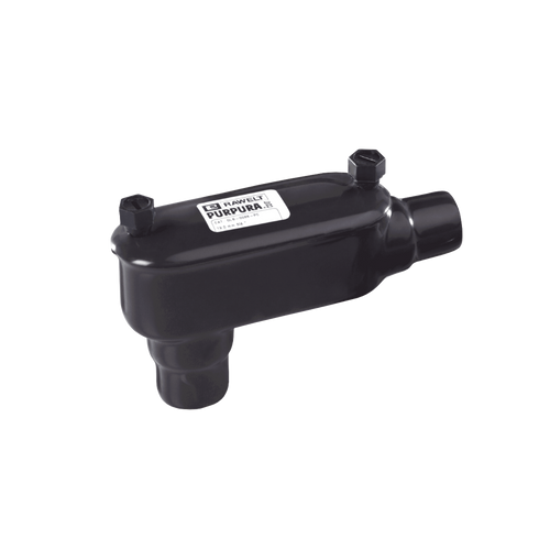 Caja Ovalada tipo LB con Recubrimiento Exterior de PVC de 1 1/4" (31.8 mm).