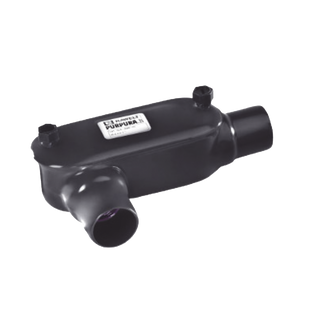 Caja Ovalada tipo LR con Recubrimiento Exterior de PVC de 1 1/2" (38.1 mm).