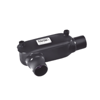 Caja Ovalada tipo LR con Recubrimiento Exterior de PVC de 3/4" (19 mm).