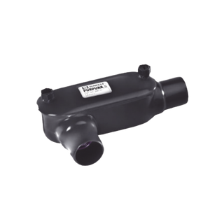 Caja Ovalada tipo LR con Recubrimiento Exterior de PVC de 3/4" (19 mm).