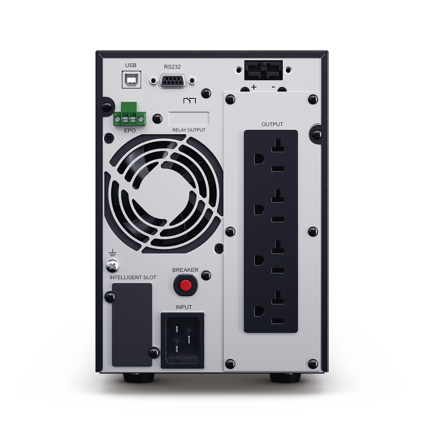 UPS de 2000 VA/1800 W, Online Doble Conversión, Entrada 120 Vca NEMA 5-20P, Onda Senoidal Pura, Tipo Torre, Con 6 Tomas NEMA 5-20R