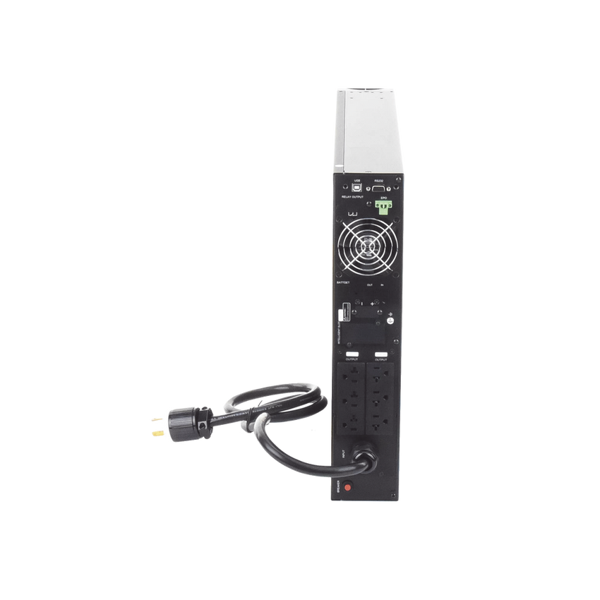 UPS Smart App Online S de 3000 VA/2700 W, Online Doble Conversión, Entrada 120 Vca NEMA L5-30P, Onda Senoidal Pura, Rack o Torre de 2 UR, Con 6 Tomas NEMA 5-20R