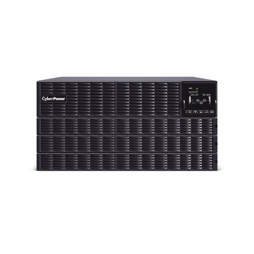 UPS de 6000 VA/5400 W, Online Doble Conversión, 200 - 240 Vac de Entrada Hardwire, Onda Senoidal Pura, Torre o Rack de 6 UR, Con 2 Tomas NEMA L6-20R y 2 NEMA L6-30R
