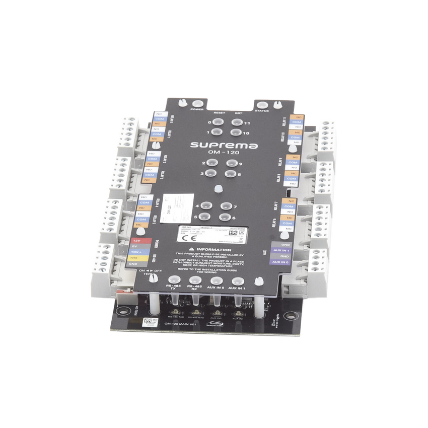 Módulo de Control / 12 Relevadores de Salida con Función para Control de Elevadores
