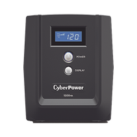 UPS de 1500 VA/900 W, Topología Línea Interactiva, Entrada 120 Vca NEMA 5-15P, y 8 Salidas NEMA 5-15R, Con Regulador de Voltaje (AVR)