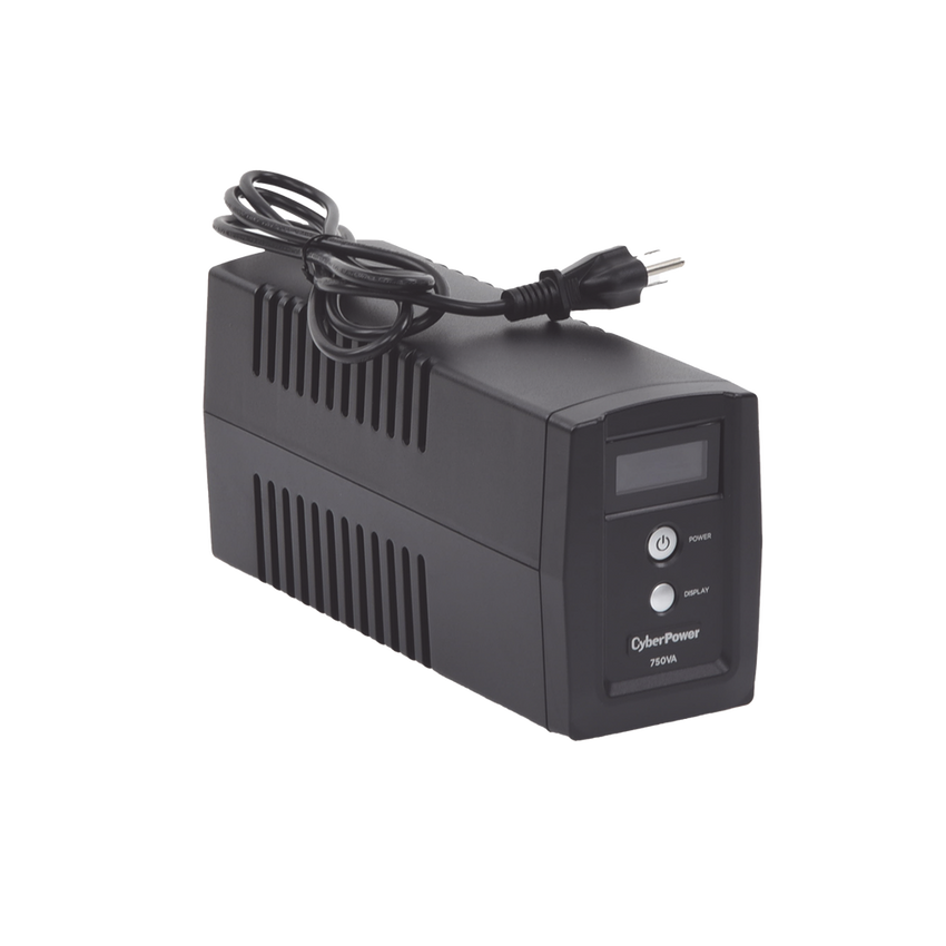 UPS de 750 VA/300 W, Topología Línea Interactiva, Entrada 120 Vca NEMA 5-15P, y 6 Salidas NEMA 5-15R, Con Regulador de Voltaje (AVR)