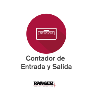 Opcion de Contador de Entradas y Salidas de Personas Para Arcos INTELLISCAN /  Solo Para Equipos Bajo Pedido / No Compatible con Arcos ya Instalados o Fabricados
