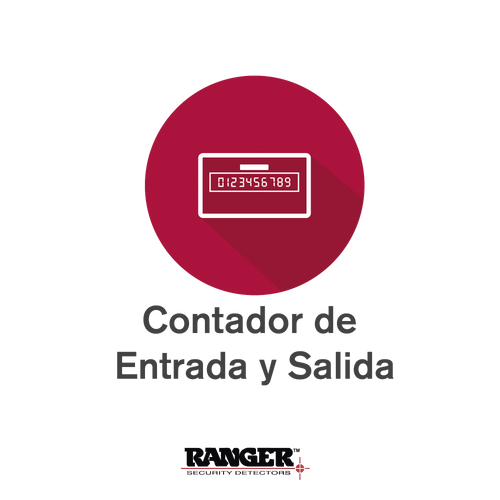 Opcion de Contador de Entradas y Salidas de Personas Para Arcos INTELLISCAN /  Solo Para Equipos Bajo Pedido / No Compatible con Arcos ya Instalados o Fabricados