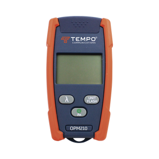 Medidor de Potencia (Micro OPM) para Fibra Óptica con Localizador Visual de Fallos (VFL), Entrada Universal de 2.5 mm (para Conectores SC, ST y FC), Rango de Medición de -70 a +10 dBm