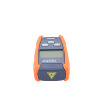 Medidor de Alta Potencia (Micro OPM) para Fibra Óptica con Localizador Visual de Fallos (VFL), Entrada Universal de 2.5 mm (para Conectores SC, ST y FC), Rango de Medición: -50 a +26 dBm