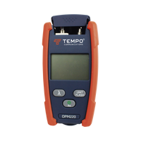 Medidor de Alta Potencia (Micro OPM) para Fibra Óptica con Localizador Visual de Fallos (VFL), Entrada Universal de 2.5 mm (para Conectores SC, ST y FC), Rango de Medición: -50 a +26 dBm