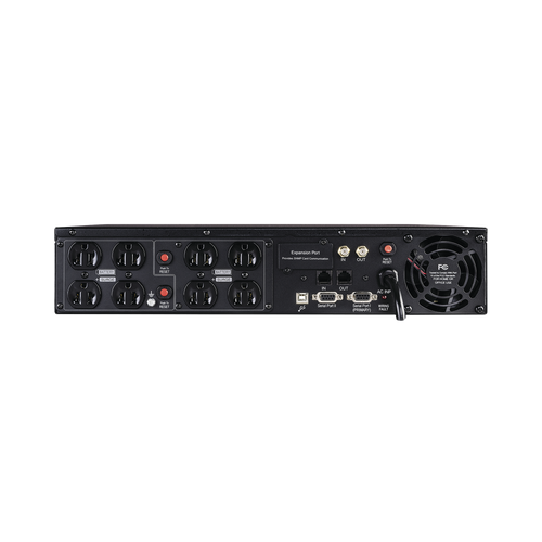 UPS de 1500 VA/900 W, Topología Línea Interactiva, Entrada 120 Vca NEMA 5-15P, Torre o Rack 2 UR, Con 8 Tomas NEMA 5-15R