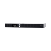 UPS de 500 VA/300 W, Topología Línea Interactiva, Entrada 120 Vca NEMA 5-15P, Tipo Rack 1 UR, Con 6 Tomas NEMA 5-15R