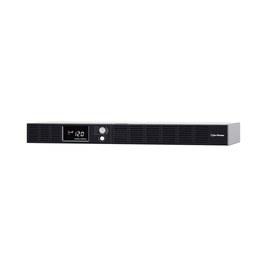 UPS de 500 VA/300 W, Topología Línea Interactiva, Entrada 120 Vca NEMA 5-15P, Tipo Rack 1 UR, Con 6 Tomas NEMA 5-15R