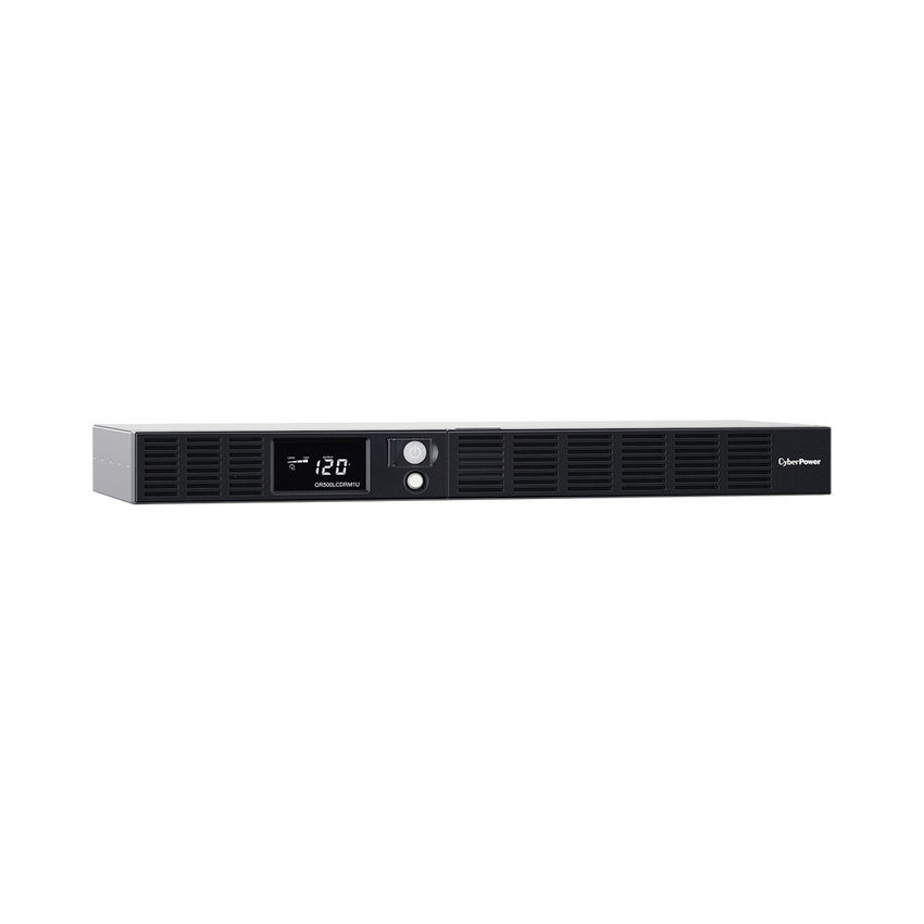 UPS de 500 VA/300 W, Topología Línea Interactiva, Entrada 120 Vca NEMA 5-15P, Tipo Rack 1 UR, Con 6 Tomas NEMA 5-15R