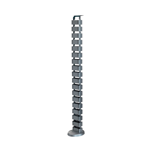 Organizador de Cables Vertical Articulado, Ideal para Llevar los Cables del Piso a Mesa o a la Cubierta del Escritorio de Manera Segura