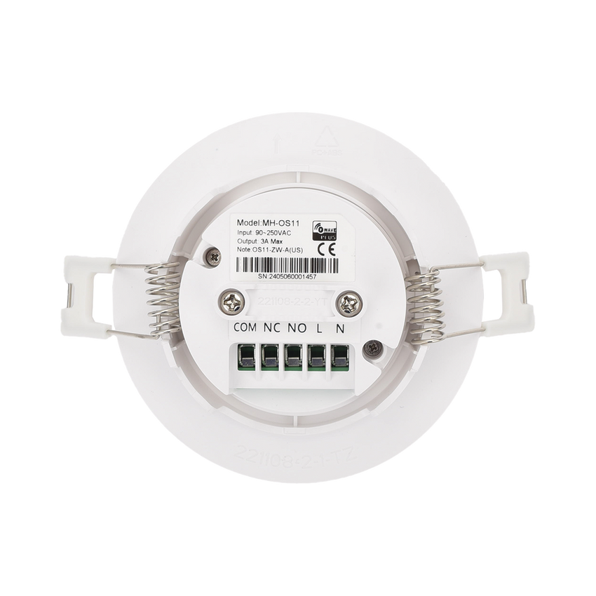 (ZWAVE) Sensor inalámbrico de vacancia y ocupancia.