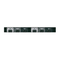 PDU Básico para Distribución de Energía, Plug de Entrada Trifásico CS8365C, Con 6 Contactos C19, Instalación Horizontal de 19in, 1UR, 50 Amp, 208 Vca