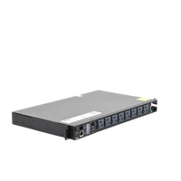 PDU Switchable y Monitoreable por Toma (MS) para Distribución de Energía, Enchufe de Entrada NEMA 5-15P, Con 8 Salidas 5-20R, Horizontal 19in, 120 Vca, 15 Amp, 1UR