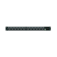 PDU Básico para Distribución de Energía, Enchufe de Entrada NEMA L6-20P, Con 13 Contactos C13, Instalación Horizontal de 19in, 1UR, 20 Amp, 220 Vca