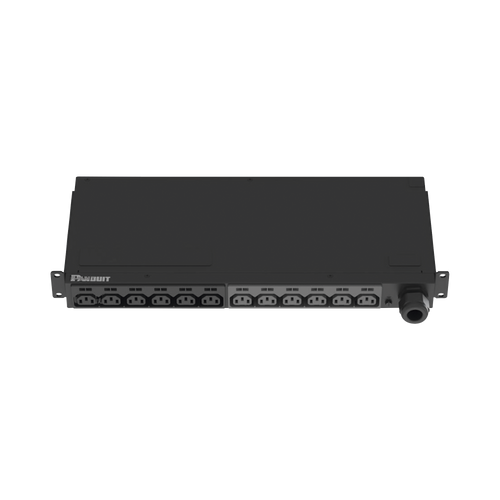 PDU Básico para Distribución de Energía, Enchufe de Entrada NEMA L6-30P, Con 12 Contactos C13, Instalación Horizontal de 19in, 1UR, 30 Amp, 208 Vca