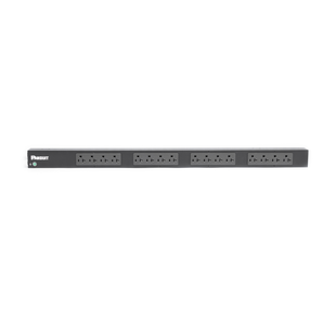 PDU Básico para Distribución de Energía, Enchufe de Entrada NEMA 5-20P, Con 16 Contactos NEMA 5-20R, de Instalación Vertical, 20 Amp, 120 Vca