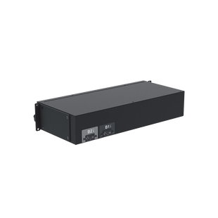 PDU Básico para Distribución de Energía, Enchufe de Entrada NEMA L5-30P, Con 16 Contactos NEMA 5-20R, Instalación Horizontal de 19in, 2 UR, 30 Amp, 120 Vca