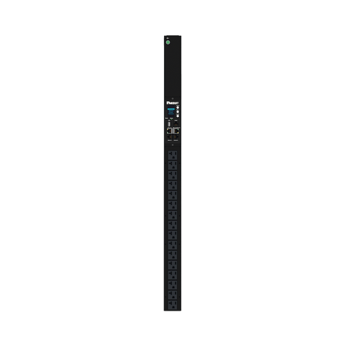 PDU G6 Monitoreable (MI) para Distribución de Energía, Enchufe de Entrada NEMA 5-15P, Con 16 Salidas NEMA 5-20R, de Instalación Vertical, 120 Vca, 15 Amp