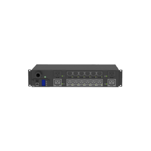 PDU Monitoreable y Switchable (MS) para Distribución de Energía, Enchufe de Entrada NEMA L6-30P, Con 12 Salidas C13 y 4 Salidas C19, Horizontal 19in, 208 Vca, 30 Amp, 2UR